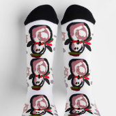 Penguin Winter  ソックス (上部)