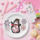 Penguin Winter  ペーパープレート (パーティー)