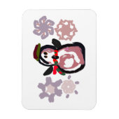 Penguin Winter  マグネット (縦)