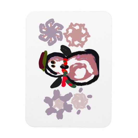 Penguin Winter マグネット (縦)