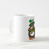 Penguin With A Teddy Bear Mug コーヒーマグカップ (正面左)