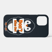 Penguin with Don't Miss Out Sign Case-Mate iPhoneケース (裏面 (横))