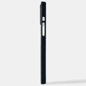 Penguin with Don't Miss Out Sign iPhoneケース (左側面)