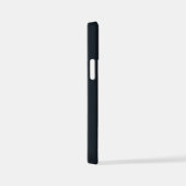 Penguin with Don't Miss Out Sign iPhoneケース (右側面)