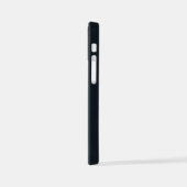 Penguin with Don't Miss Out Sign iPhoneケース (左側面)