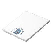 Penguin with Hot Cocoa Cup Winter Notepad ノートパッド (回転)