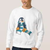 Penguin with Scarf スウェットシャツ (正面)