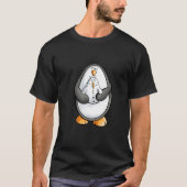 Penguin With Snowman Together Is Better Tシャツ (正面)