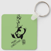 Penguine distributing christmas gifts キーホルダー (裏面)