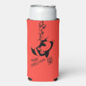 Penguine distributing christmas gifts スリム缶クーラー (Seltzer正面)