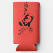 Penguine distributing christmas gifts スリム缶クーラー (裏面)