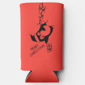 Penguine distributing christmas gifts スリム缶クーラー (正面)