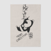 Penguine distributing christmas gifts 薄葉紙 (正面)