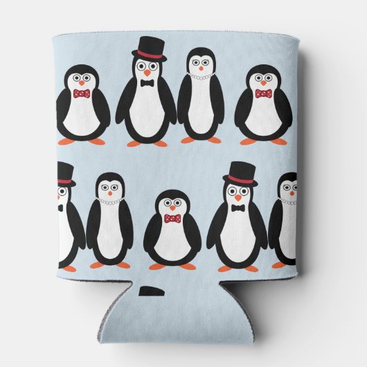 Penguins - 缶クーラー (裏面)