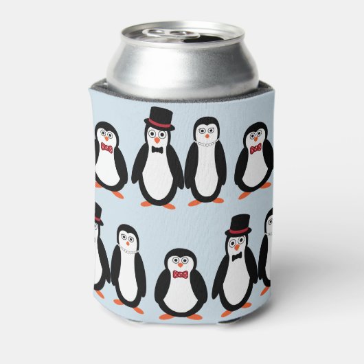 Penguins - 缶クーラー (缶裏面)