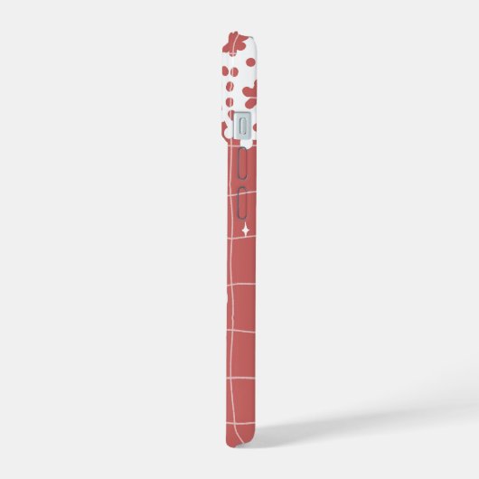 Penguins and Donuts iPhone 15ケース (左側面)