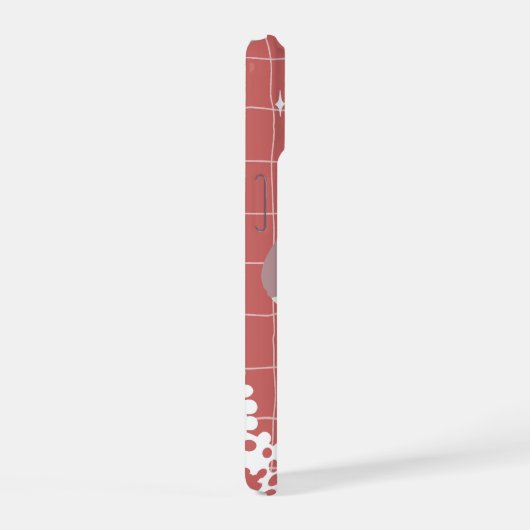 Penguins and Donuts iPhone 15ケース (右側面)