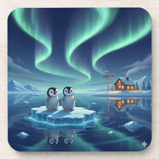Penguins at the North Pole - コースター (正面)