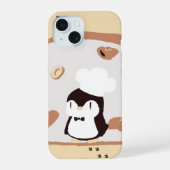 Penguin's Bakery iPhone 15ケース (裏面)
