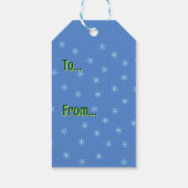 Penguins Christmas  ギフトタグ (裏面)