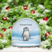 Penguins Design Snow Globe (クリスマス)