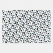 Penguins Graduation  ラッピングペーパーシート (正面)