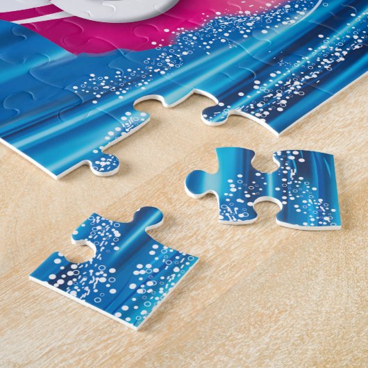 penguins in Antarctica ジグソーパズル (側面)