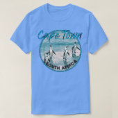 Penguins on Cape Town Beach Tシャツ (デザイン正面)