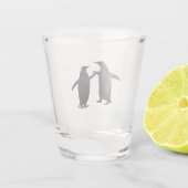 Penguins shot glass ショットグラス (裏面)