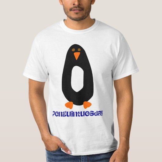 PenguinTuesdayのワイシャツ Tシャツ (正面)