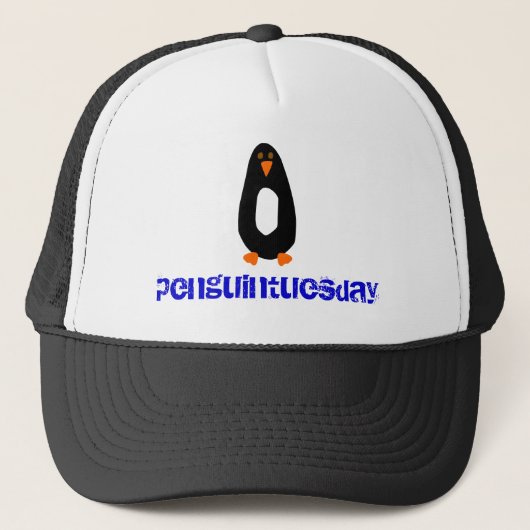 Penguintuesdayの帽子 キャップ (正面)