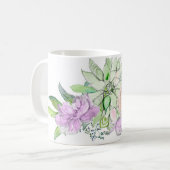 PeniesおよびSucculent コーヒーマグカップ (正面左)