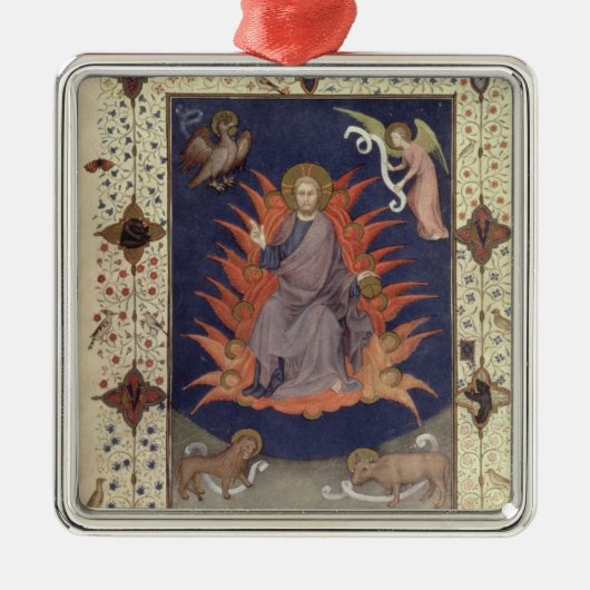 PenitenceのMS 11060-11061の賛美歌: Majeのキリスト メタルオーナメント (正面)