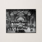 Pennの場所のニューヨークシティのヴィンテージの鉄道 ジグソーパズル (横)