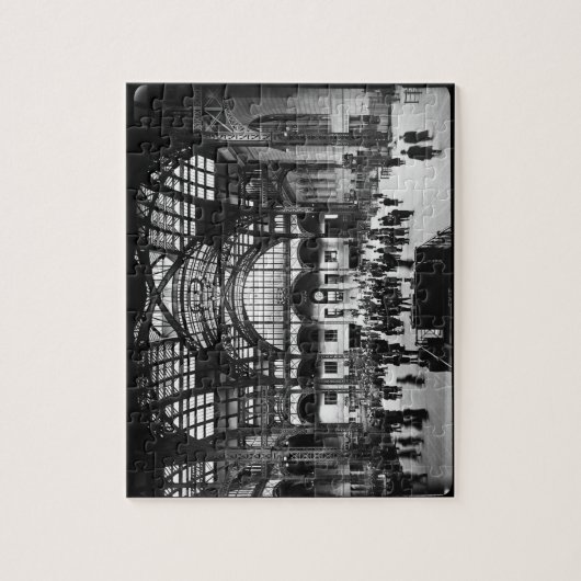 Pennの場所のニューヨークシティのヴィンテージの鉄道 ジグソーパズル (縦)