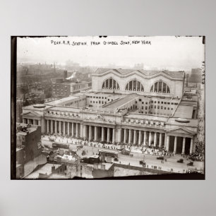Pennの場所のヴィンテージPhotograph (1910年) ポスター