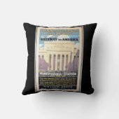 Pennの場所、アメリカ1929年への出入口 クッション (裏面)