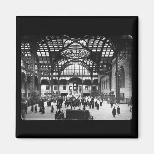 Pennの場所NYC 1910の幻灯のスライド マグネット