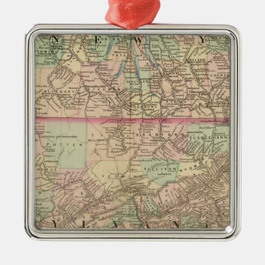 Penn、NJ メタルオーナメント (正面)