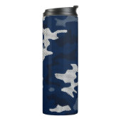 Penn State Navy & White  Camo Printed  タンブラー (回転左)