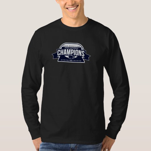 Penn State Nittany Lions Wrestling National Champs Tシャツ (正面)