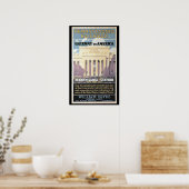 Penn Station, Gateway To America 1929ポスタープリント ポスター (キッチン)