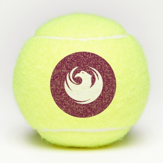 Penn tennis ball with flag of Phoenix City テニスボール (正面)