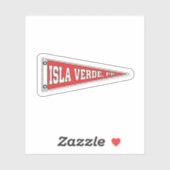 Pennant of Isla Verde, Puerto Rico シール (シート)