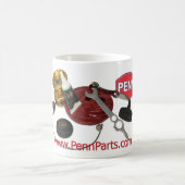 PennParts.comのマグ コーヒーマグカップ (中央)