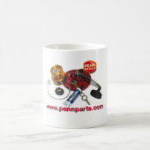 PennParts.comのマグ コーヒーマグカップ (中央)
