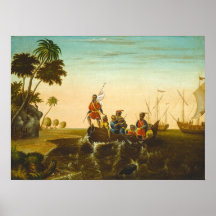 Penn's Treaty – エドワード・ヒックスファインアートポスター