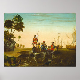 Penn's Treaty – エドワード・ヒックスファインアートポスター ポスター