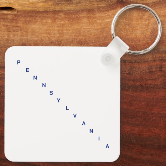 Pennsylvania キーホルダー (裏面)