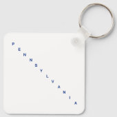 Pennsylvania キーホルダー (裏面)